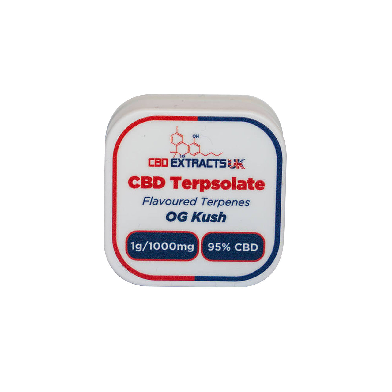 Flavoured CBD Terpsolate with CBG - 0% THC