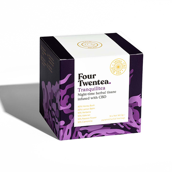 Four Twentea Herbal 10mg CBD Tea - Tranquilitea