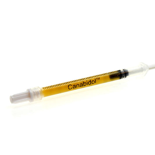 CBD by British Cannabis 500mg CBD Cannabis Extract Syringe 1ml