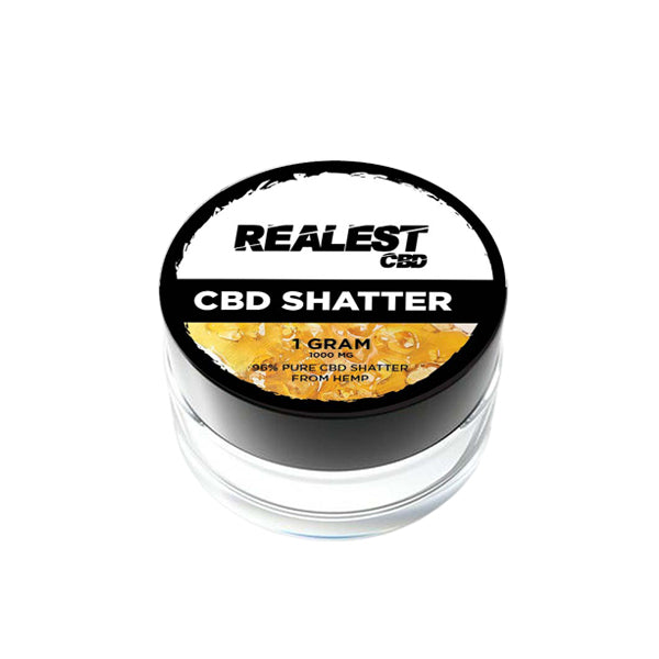Realest CBD 1000mg CBD Shatter (BUY 1 GET 1 FREE)