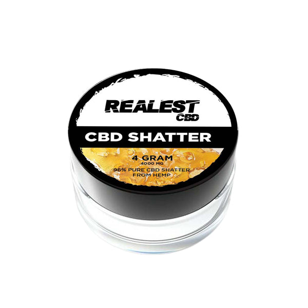 Realest CBD 4000mg CBD Shatter (BUY 1 GET 1 FREE)