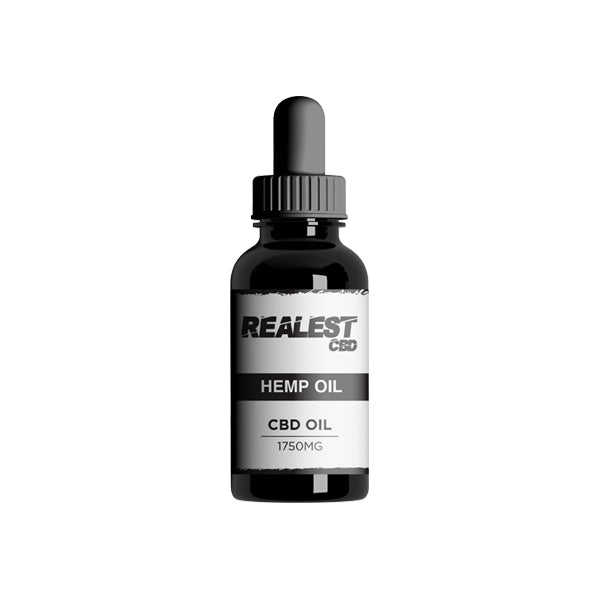 Realest CBD 1750mg CBD Hemp Oil - 30ml (BUY 1 GET 1 FREE)